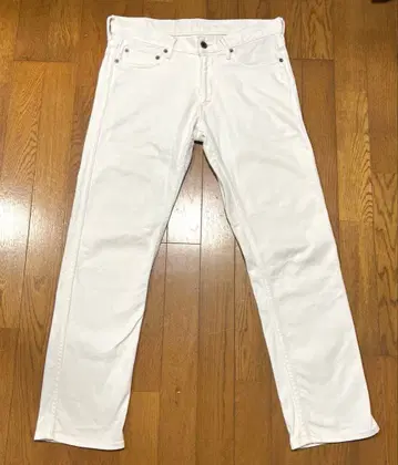 JAPAN BLUE 재팬 블루 화이트 데님 W31 L28 스트레치