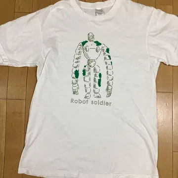 지브리 파크 지브리전 천공의 성 라퓨타 로봇 병 반팔 T셔츠 L