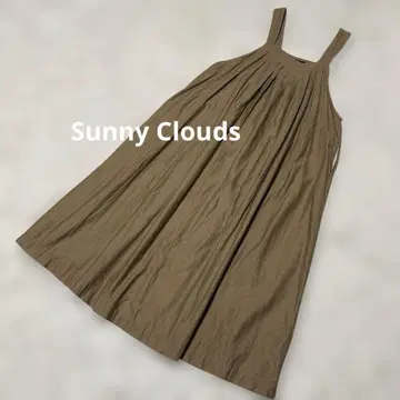 Sunny Clouds 아치무이테 코치무이테 점프 스커트 M 베이지