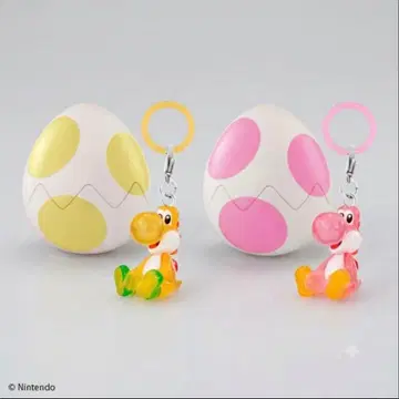 요시 메지루시 액세서리 핑크 & 옐로우