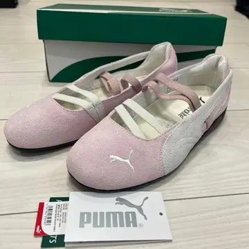 PUMA 스피드캣 스웨이드 느낌 발레 슈즈 핑크