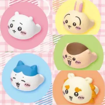 치이카와 페이스 반지 컴프 하치와레 토끼 시사 밤만쥬
