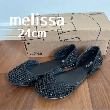 melissa 멜리사 CROWN AD 플랫슈즈 24cm 장마