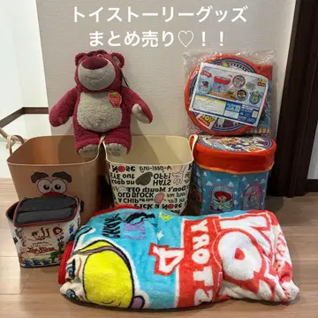 토이스토리 묶음 판매 멀티 바케츠 봉제 인형 담요 담요