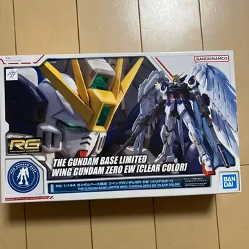 RG 1/144 건담베이스 한정판 윙건담 제로 EW 클리어 컬러