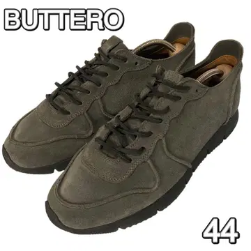 BUTTERO CARRERA 스웨이드 스니커즈 그레이 44 부테로