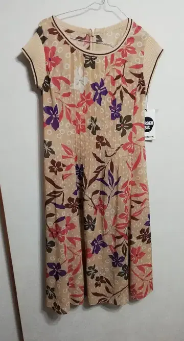 HIROKO KOSHINO 히로코코시노 셔츠 원피스 슬리브리스