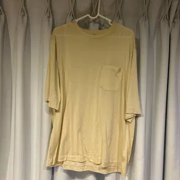 MAATEE&SONS 실크 100% 포켓 T셔츠 사이즈 3