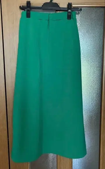 Law Latex 라텍스 그린 롱 스커트