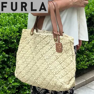 [ 희소 ] FURLA 훌라 토트백 화이트 가죽