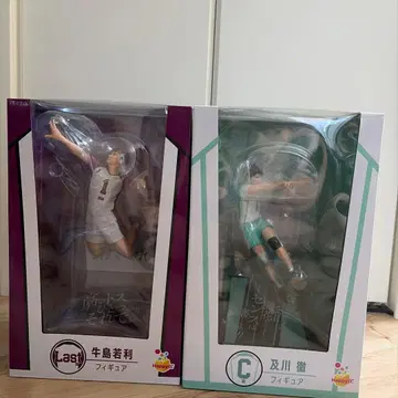 하이큐!! 오이카와 토오루 우시지마 와카토시 피규어 세트 해피 복권