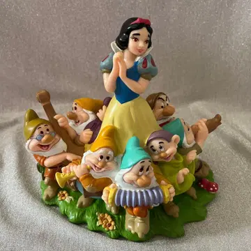 Disney 백설공주와 7명의 난쟁이 저금통 피규어