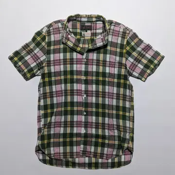 BEAMS+ 인디언 마드라스 체크 셔츠 L 사이즈