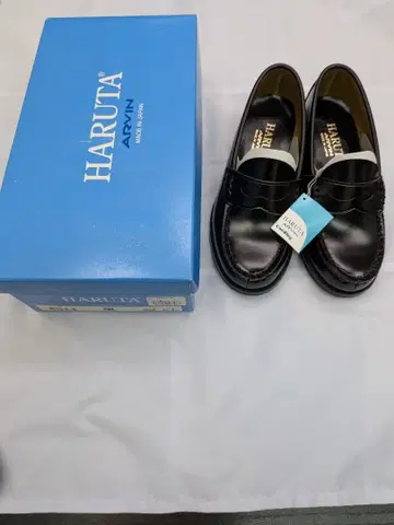 HARUTA ARVIN 로퍼 22cm EE 블랙