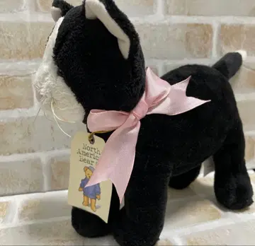 North American Bear 고양이 봉제 인형 고양이 검은 고양이