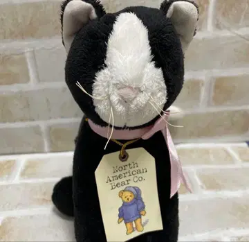 North American Bear 고양이 봉제 인형 고양이 검은 고양이