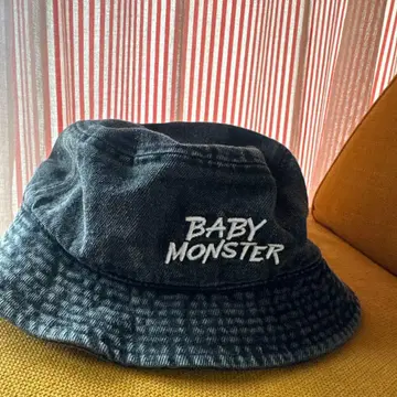 BABYMONSTER 데님 버킷 햇