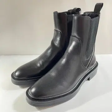 컨디션 최상 ZARA 자라 트랙 밑창 사이드 고어 부츠 25.5cm