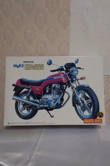미조립 아오시마 혼다 호크 III CB400N HONDA HAWK III