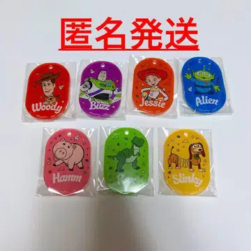 디즈니 픽사 토이스토리 카페 아크릴 키링 전종 세트