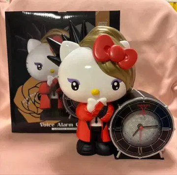 YOSHIKITTY 보이스 알람 시계 LIMITED EDITION 빨간색