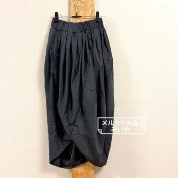 Cawaii 핀스트라이프 코쿤 스커트 [택 포함 미사용품]