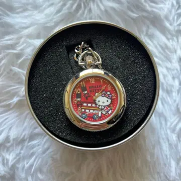 헬로키티 회중시계 Sanrio 산리오 킹스 가드 유니언 잭