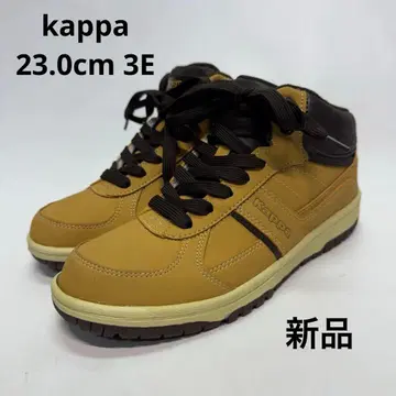 Kappa 브라운 하이컷 스니커즈 팀버 23.0 EEE 3e