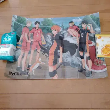 제일복권 하이큐 신 쓰레기장의 결전 클리어 포스터