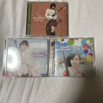 하야시 치에 CD 3장 세트 샤미센 국악 묶음 판매