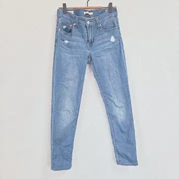 LEVI'S PREMIUM 볼로우 프롬 더 보이즈 데미지 데님 청바지