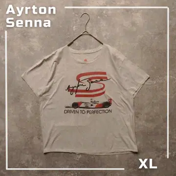 90s Ayrton Senna F1 셔츠 XL Hanes 세나