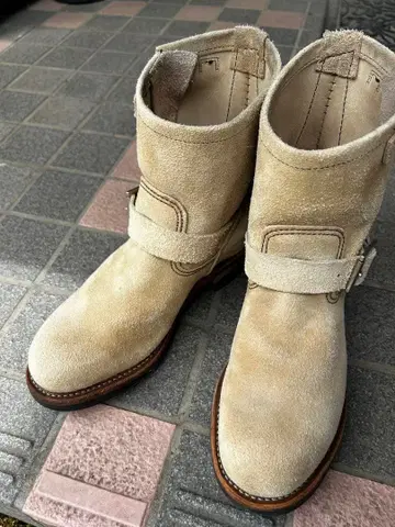 제조 중지 REDWING 2010년산 2965 숏 엔지니어 부츠 8D