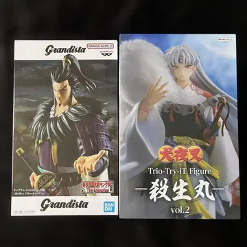 Grandista 킹덤 환기 & 이누야샤 셋쇼마루 피규어 2세트
