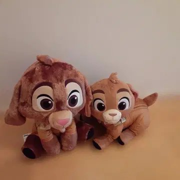 Disney WISH 봉제 인형 2종 세트 디즈니 빅 사이즈