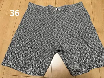 빌라봉 하프 팬츠 36인치 화이트 블랙