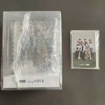RIIZE SATUR 아크릴 스탠드 & 포토 카드 세트 미개봉 새상품