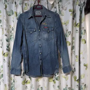 HYSTERIC GLAMOUR 데님 셔츠 Super Fuzz S 사이즈
