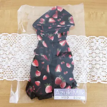 딜러제 MDD SDM 사이즈 딸기 후드티 원피스 1/4 인형 의류