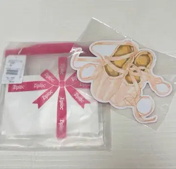 미개봉 새상품 빔즈 지퍼락 콜라보 토트백 비닐백