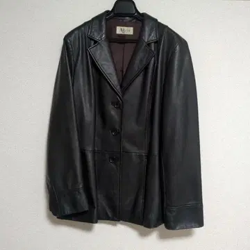 빅 사이즈 Anis TOKYO STYLE 가죽 자켓 블랙