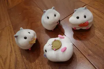 공상조물(KONGZOO) 4마리 햄스터 피규어