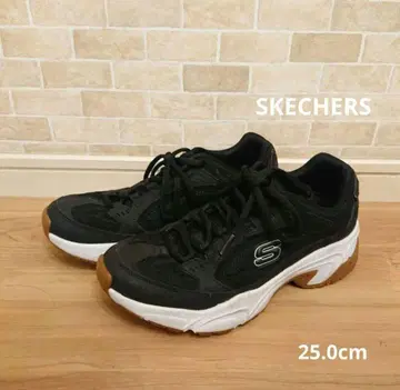 비교적 깨끗한 스케쳐스 스니커즈 25cm 블랙