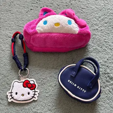 Sanrio Hello Kitty Outdoor 파우치 스트랩 세트
