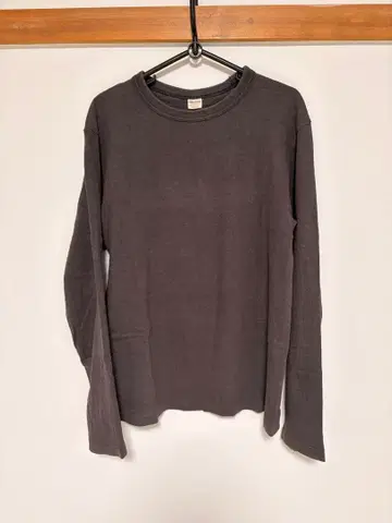 웨어하우스 Lot 5906 긴팔 티셔츠 블랙 M사이즈 로우 게이지 롱티