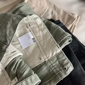 UNIQLO 남성용 팬츠 3개 세트 빅 사이즈
