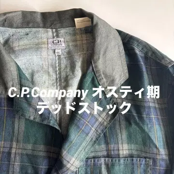 데드 오스티기 C.P. COMPANY Rubber Flax 자켓