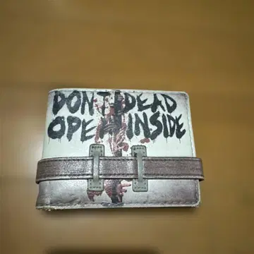 워킹 데드 'DONT OPEN DEAD INSIDE' 지갑