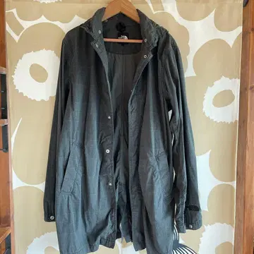 THE NORTH FACE 마운틴 파카 체크 무늬 M 사이즈