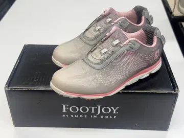 FootJoy 여성용 골프화 핑크 그레이